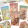 Forest Village DIY Landscape Sticker Multi-functional Cabin Scene Game Stickers Gift