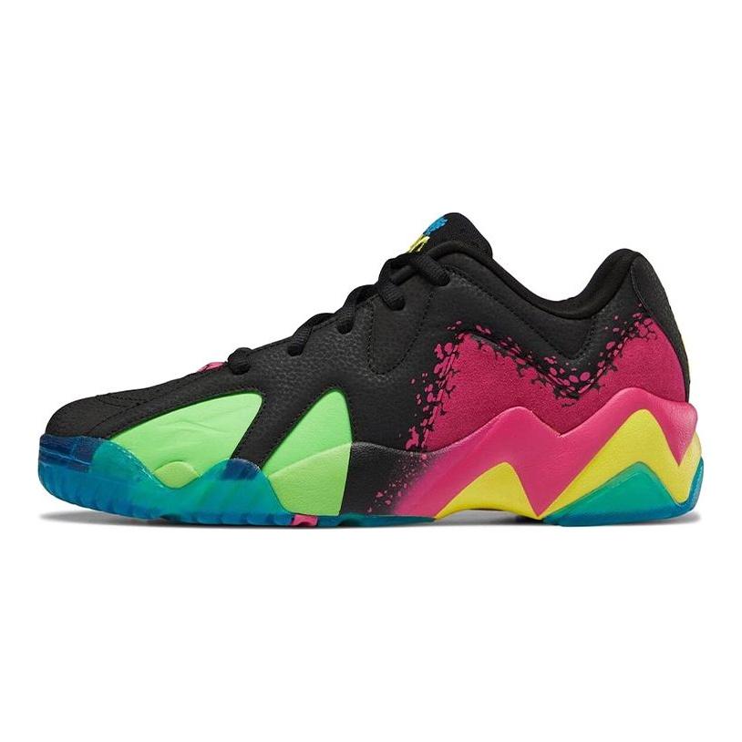 NERF x Reebok Kamikaze 2 Low Backboard Breaker Мужские кроссовки Разноцветный Черный Гордо-розовый GV7743