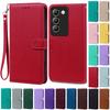 For Vivo V40 SE 5G Case Leather Flip Wallet Cover For Vivo V40 Se Case Soft Silicone Cover For Vivo V40se Phone Coque Fundas