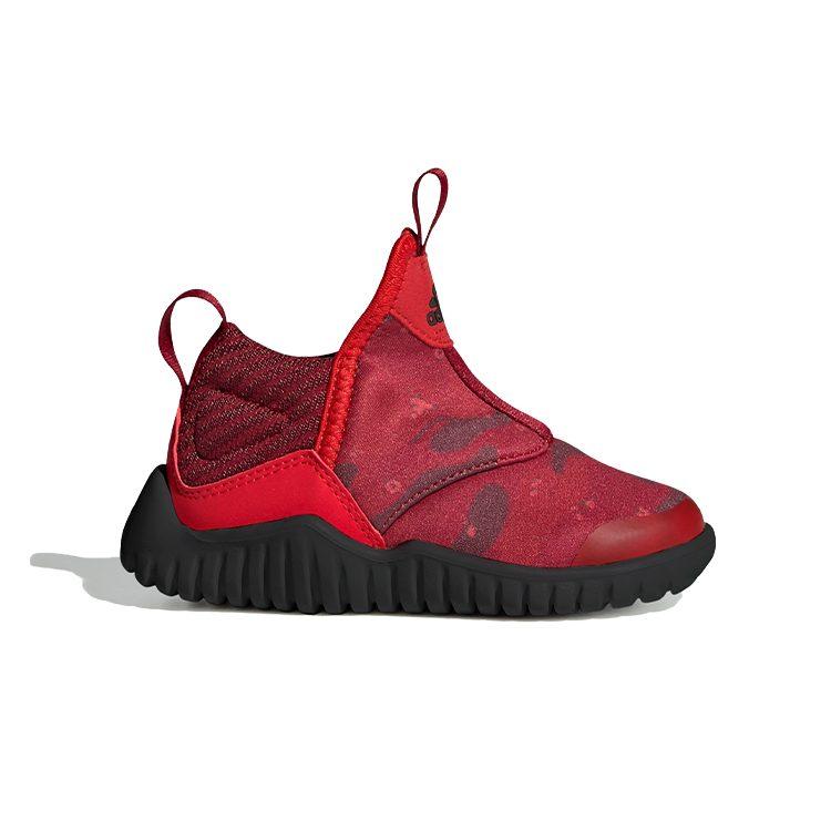 adidas Rapidazen I Низкие детские кроссовки Красный Черный Для младенцев и малышей EE9330