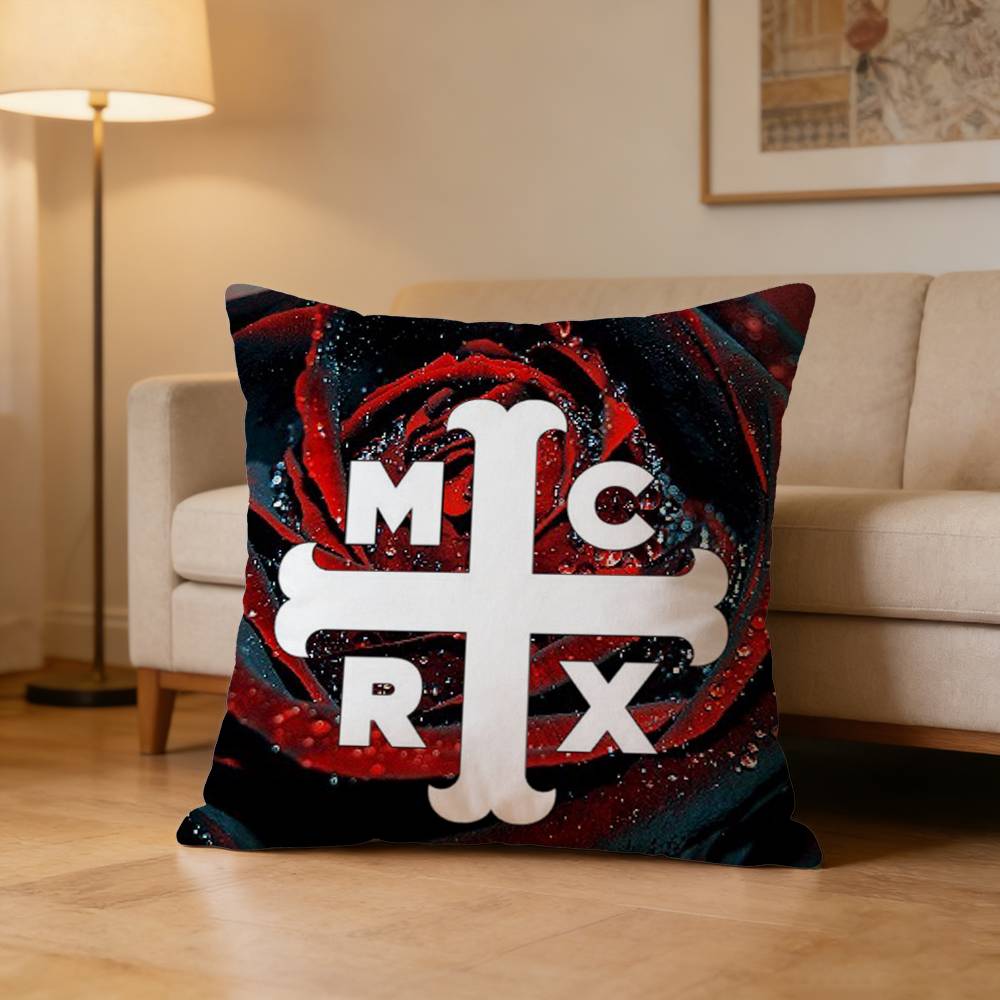 Моя CChemical RRomance MCR Наволочка С Рисунком Печатная Наволочка Для Гостиной Подушка На Диван