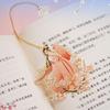 With Tassel Pendant Bookmarks Hollow Pagination Mark Retro Book Clip  Book Lovers