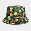 Унисекс шляпа от солнца с фруктовым узором для отдыха на природе и летних путешествий