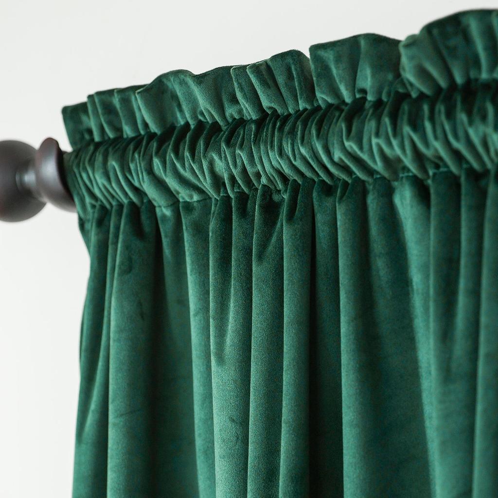 Бархатные оконные плотные шторы с люверсами, 2 панели для спальни, гостиной, офиса