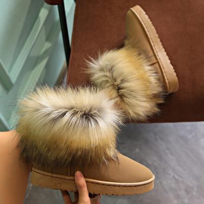 Женские ботильоны на плоской подошве с мехом, зимние короткие плюшевые теплые туфли 2025 года, новые готические повседневные кроссовки-гладиаторы, зимние ботинки Mujer
