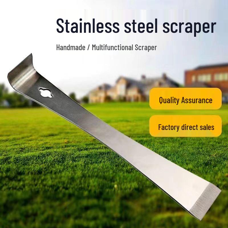 Multi-functional Stainless Steel Woodworking Nail Puller & Beekeeping Pry Bar