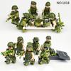 12 шт MOC Военная серия Spike Спецназ Игрушечные строительные блоки