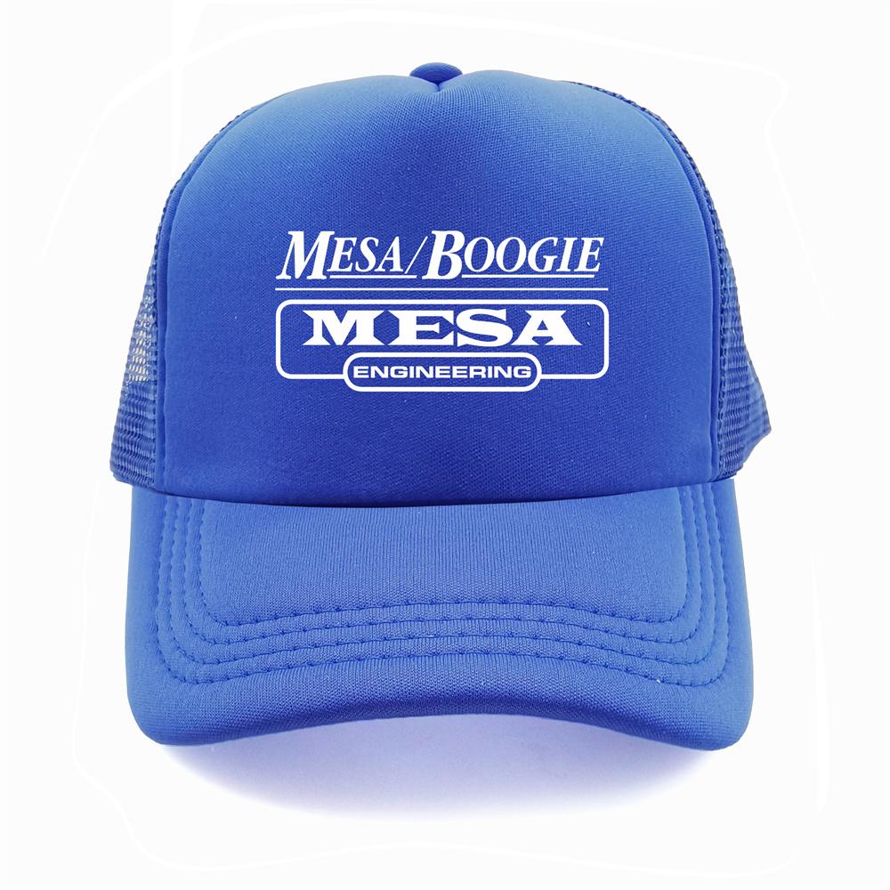 Mesa Boogie Engineering Trucker Cap Unisex Hat Baseball Cap Cool Summer Unisex Mesh Net Mesa Hat MZ