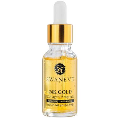 Ампульная сыворотка-эссенция Swaneve Elusai 24K Gold Collagen Essence, 20 мл, 10 шт.