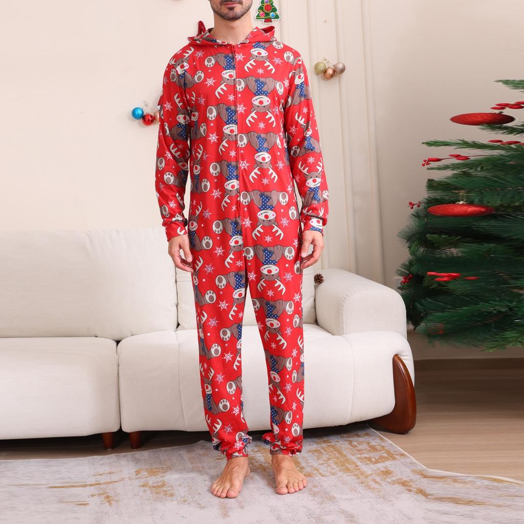 Christmas Parent-Child Family Set Homewear Pajamas All-in-One Pajamas