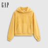 Gap Women's 2025 Autumn Printed Logo Loose Hooded Sweatshirt