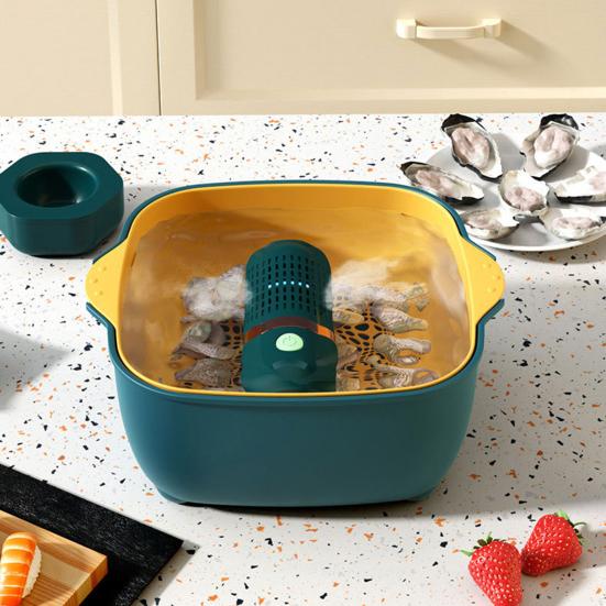 Vegetable Washing Machine Portable Fruit Cleaner Device Rechargeable Widely Used Waterproof Wireless Fruit Vegetable Cleaner