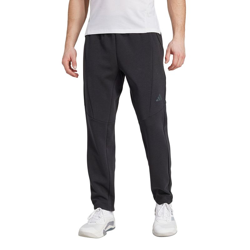 adidas Трикотажные спортивные штаны мужские черные JY0004-