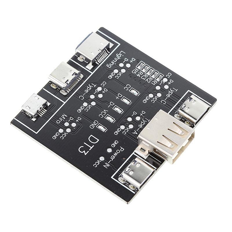 Dt3 Data Cable Detection Board Usb Cable Tester For Type-C Micro Usb C Short Circuit On-Off Switching Diagnose Test Board Tool