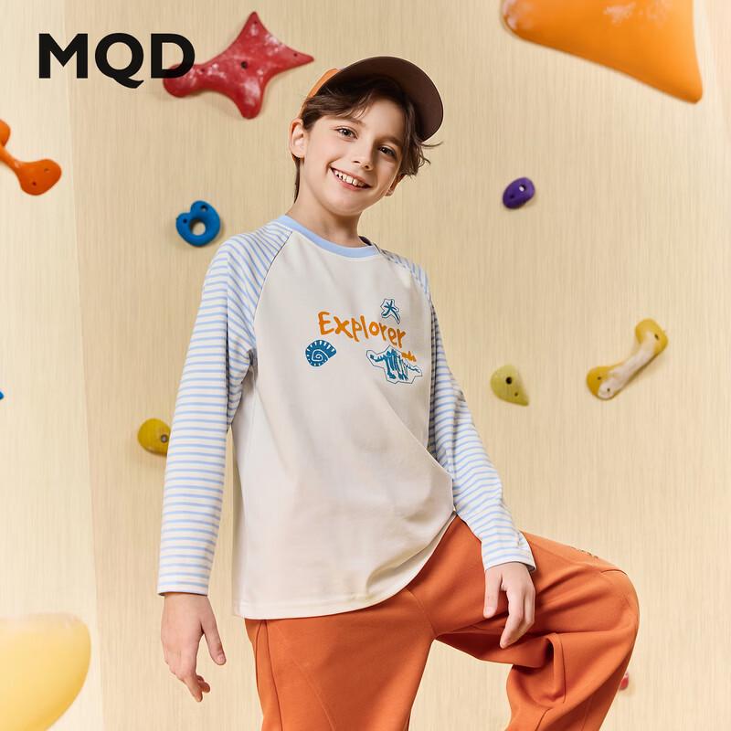 Академическая футболка с длинным рукавом реглан для мальчика MQD