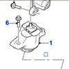 Engine Mount T2H8770/T4A13900 LR094228/T4A13898