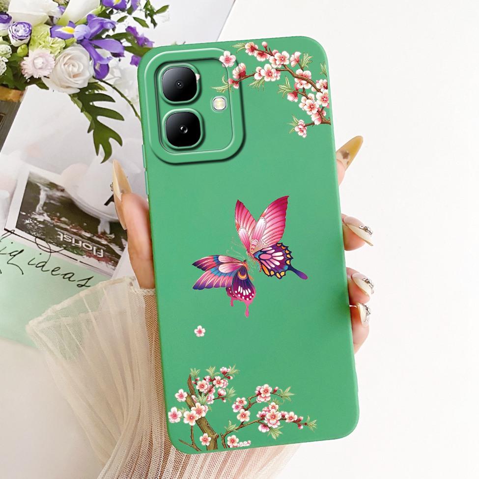 Чехол для телефона Infinix Smart20 X6840 X6840B Чехол для Infinix Smart 20 Роскошный Модный Милый Мультяшный Забавный Расписной Силиконовый Корпус