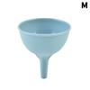 Silicone Large Diameter Funnel Bottle Funnel Filter Separator Funnel Oil Pot Funnel Silicone Funnel Empty Bottle Packing Tool