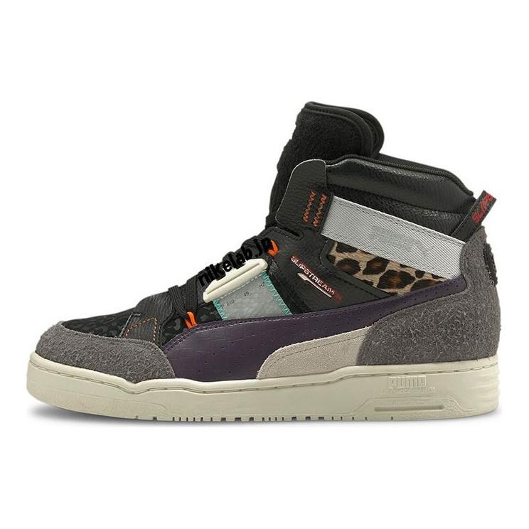 Puma Кроссовки Slipstream Mid Mutation Beast Fur Unisex Разноцветные Черный Castlerock 381213-01
