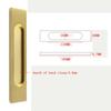Punch Free Furniture Self-adhesive Wardrobe Pulls Auxiliary Knobs Glass Window Sliding Door Handle