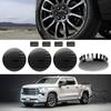 4pcs Automobile Parts Hubcap Car Wheel Hub Center Cover 83mm For Chevrolet Pickup Truck GMC Recreational Vehicle