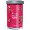 Bougie Parfumée - YANKEE CANDLE - Framboise Rouge - Mélange De Cires De Soja - Grande Tumbler - Longue Durée