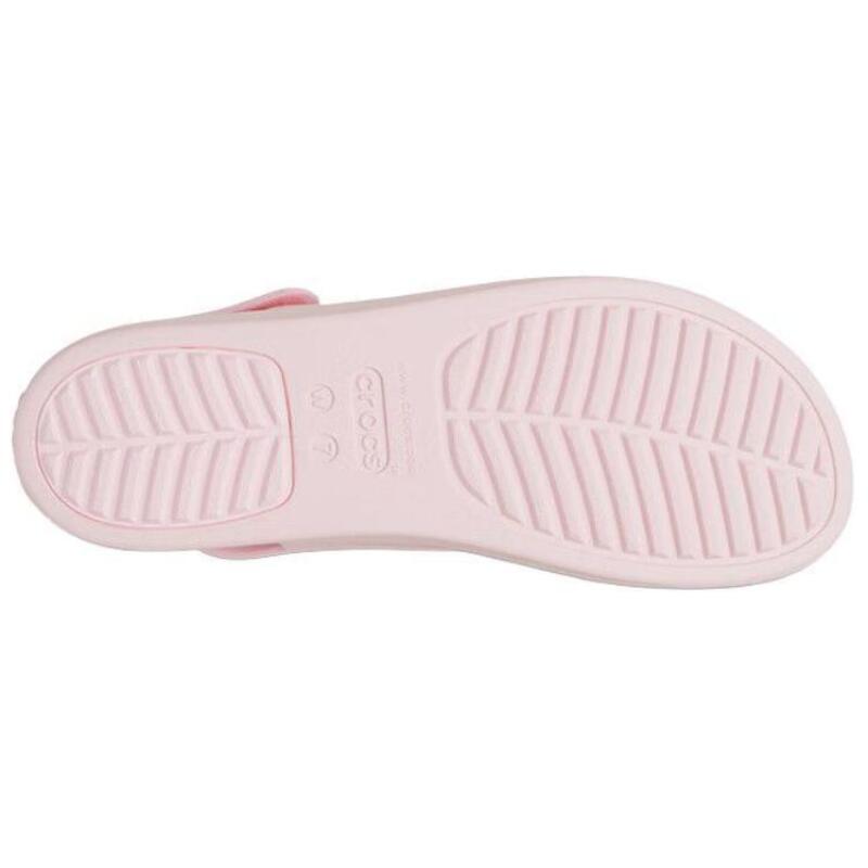 Crocs Бруклин EVA Легкие пляжные сандалии с открытым носком Женские Розовые