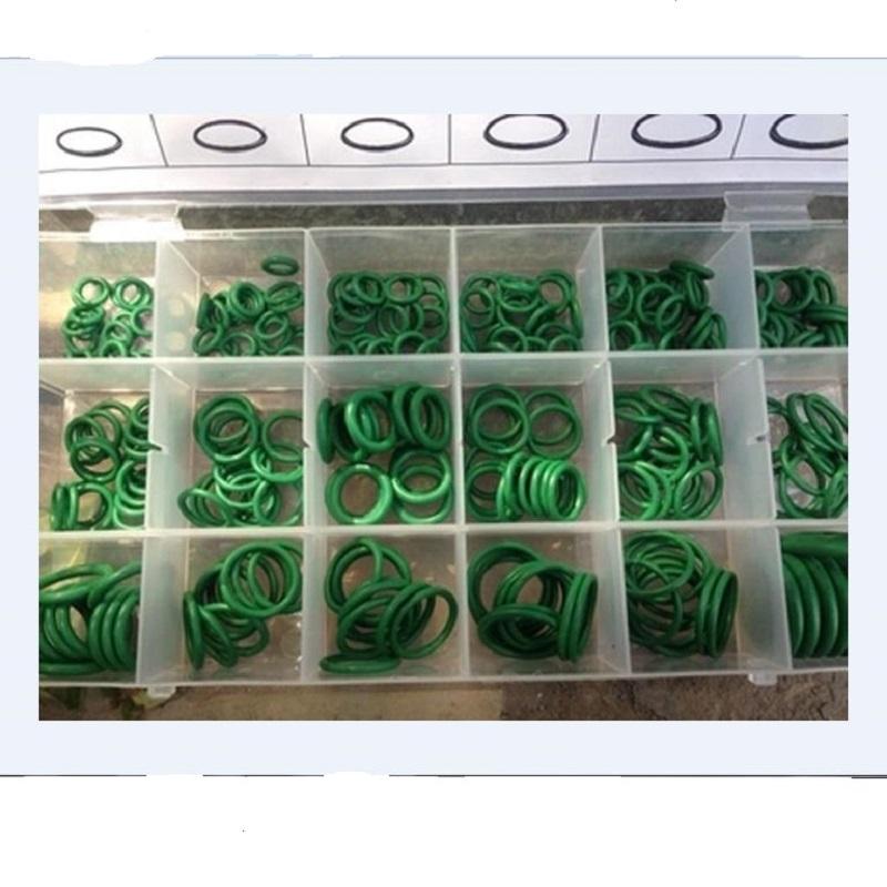 270 шт. 18 размеров уплотнительные кольца для кондиционера HNBR инструменты для ремонта автомобиля резиновые наборы колец для хладагента для кондиционирования воздуха автомобильные инструменты