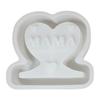 Формы из силикона ко Дню матери в форме сердца, силиконовые формы для подсвечников, для подставок для свечей, подсвечников для чайных свечей, украшения для дома