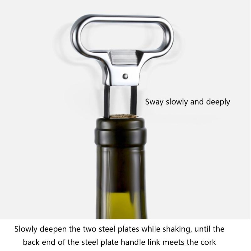 Two Prong Wine Bottle Opener Corkscrew Remover Wine Bottle Opener 7