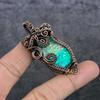 Natural Triplet Opal Gemstone Copper Wire Wrap Gift Jewelry Pendant 2.56" b5Y17