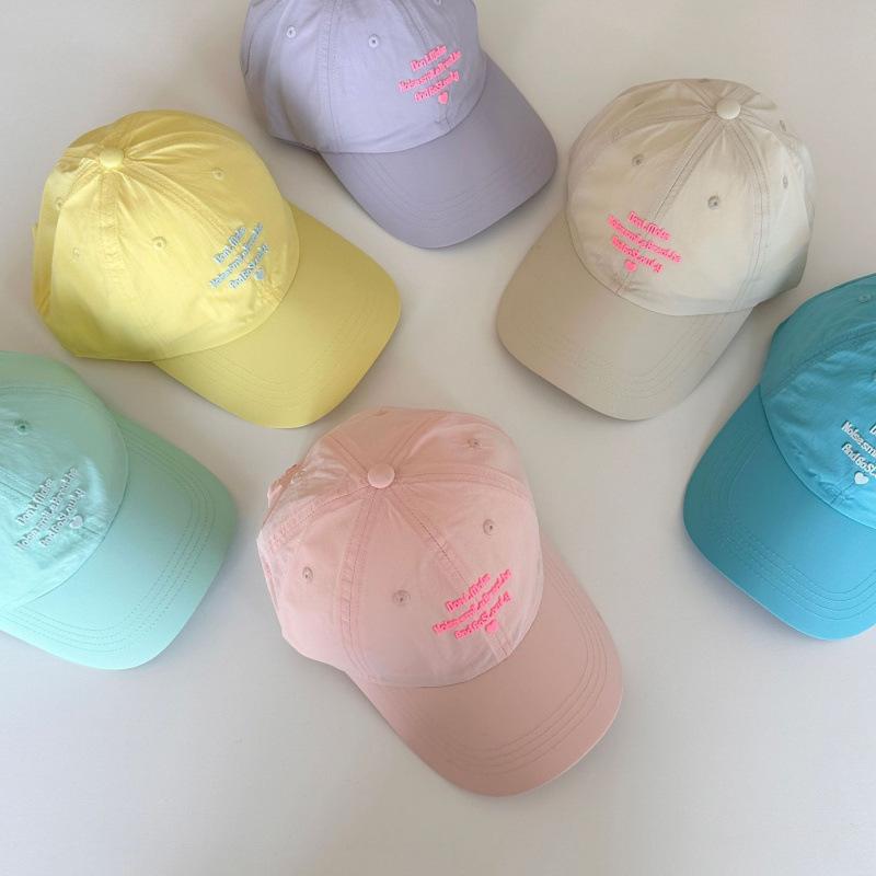 English Love Spring And Summer Hat Baseball Cap Outdoor Sports Quick Drying Breathable Men'S And Women'S Fashion Cap