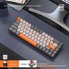 Бесплатная механическая клавиатура Wolf K68 с двумя режимами Bluetooth, беспроводная, с возможностью горячей замены, клавиатура для игр.