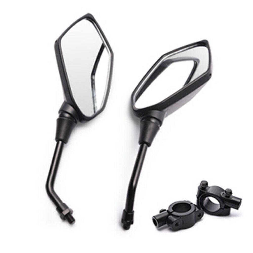 2 шт./пара, универсальное 8 мм 10 мм, зеркало для мотоцикла, скутера, электровелосипеда, зеркала заднего вида, электромобиль, выпуклое зеркало сзади