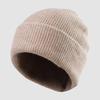 High Quality 100% Cashmere Autumn Winter Women Warm Cycling Shopping Skull Cap Beanie Hat
