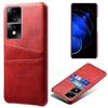 Dual Card Slots Phone Cover for Honor 80 GT 5G PU Leather Coated PC Phone Case