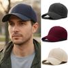 Versatile Unisex Breathable Baseball Cap Solid-Color Hip Hop Snapback Hat  All Seasons
