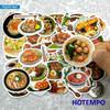 47 шт. Деликатес Вкусняшка Мини-наклейки Путешествия Гурман Арт-стиль Наклейки Для Дневника Скрапбукинга Велосипеда Ноутбука Телефона Наклейка Игрушки