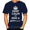 Мужская Одежда Лучшего Бренда Мужская Самая Продаваемая Футболка Keep Calm And Ride V Strom Футболка DL 650 1000 Футболка Байкера