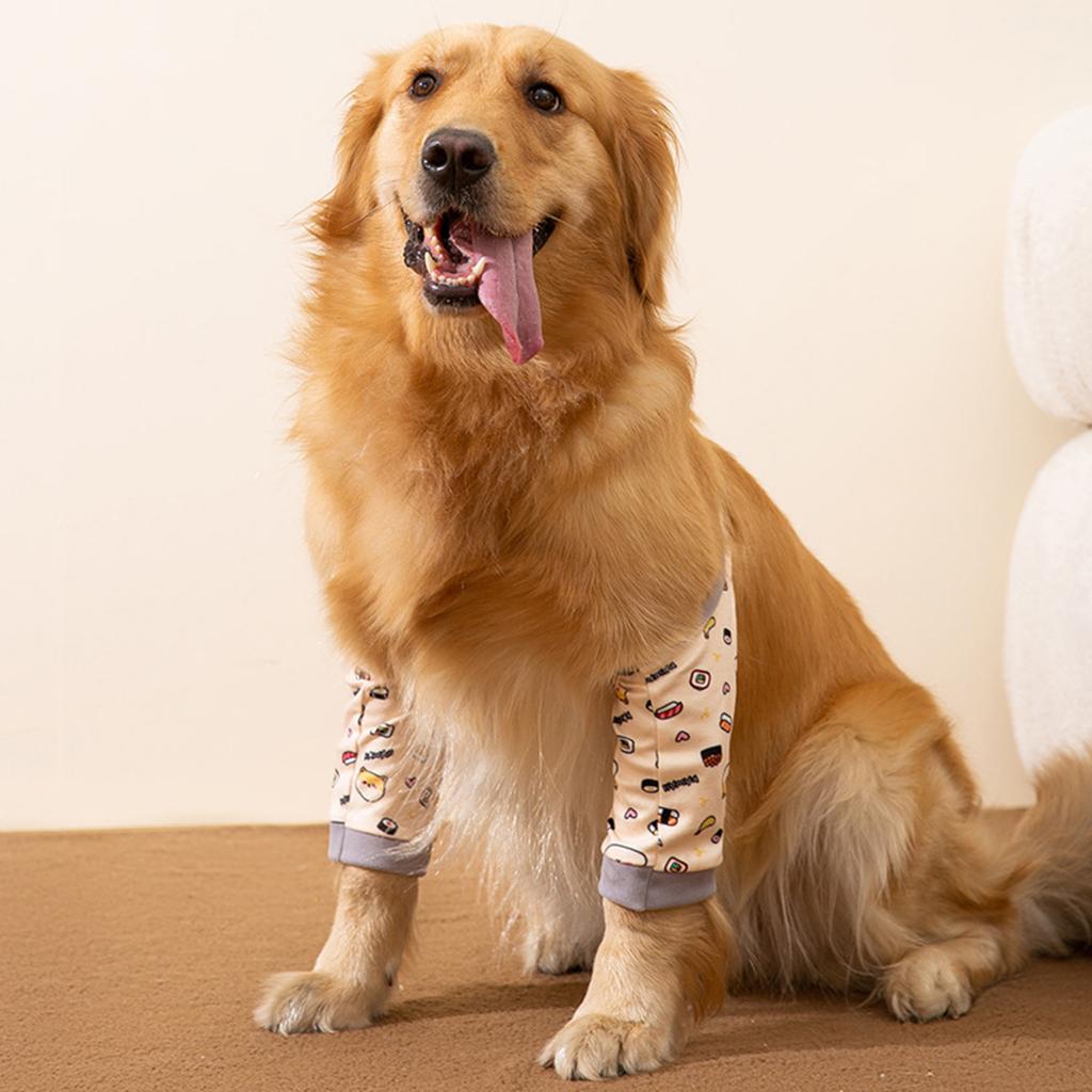 Pet Recovery Sleeve for Dog Elbow and Knee Joints Injuries Prevent Elbow Brace Soft Padded Dog Front Leg Soft Hock Brace