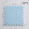 15Pcs Interlocking Fluffy Tiles with Border Square Rug Plush Puzzle Foam Floor Mat for Kids Thick Bedroom Floor Decoration