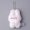 Rabbit Bear Twisted Egg Plush Doll Small Pendant Cartoon Animal Keychain