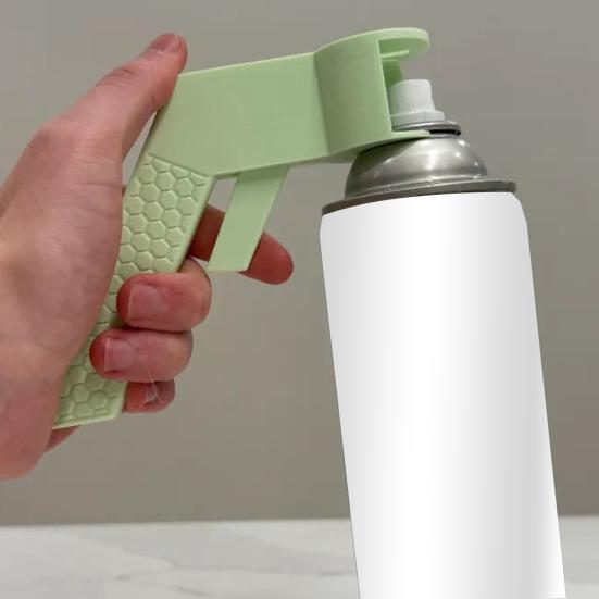 1/2 шт. триггер для баллончика с распылителем, эргономичная ручка для мгновенного распыления аэрозоля, универсальный многоразовый, легко прикрепляемый инструмент для триггера баллончика с распылителем