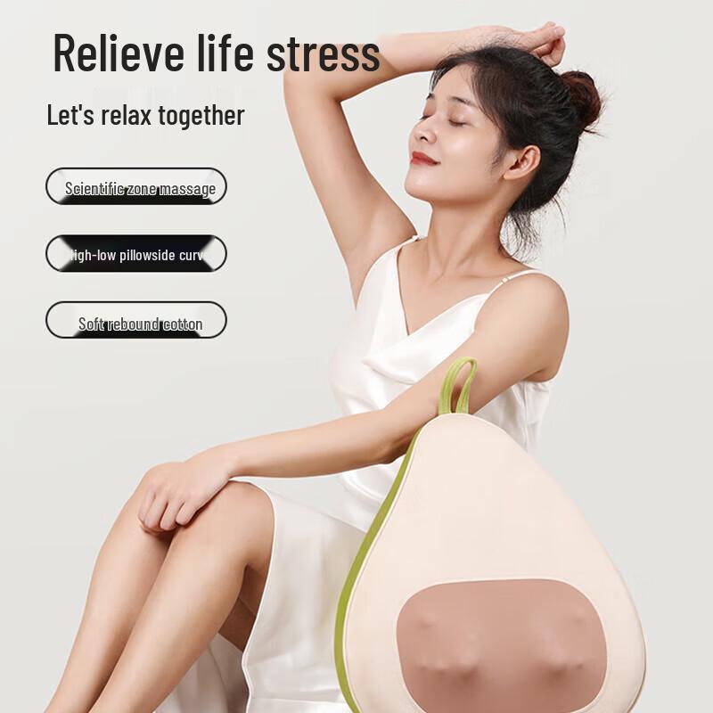 AUX Multi-mode Heating Kneading Massage Cushion CN plug (adapter included)