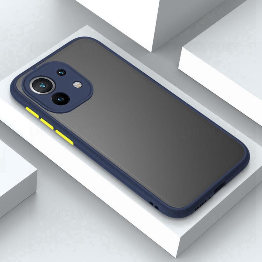 Роскошный противоударный матовый чехол для Huawei Honor Samsung Galaxy A02S A03S Xiaomi Redmi Note 9S 10S 11S Poco Apple iPhone 6S Броня-бампер Силиконовый чехол