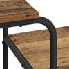 Desk with Storage Reclaimed Wood 131.5 x 50 x 75.5 cm