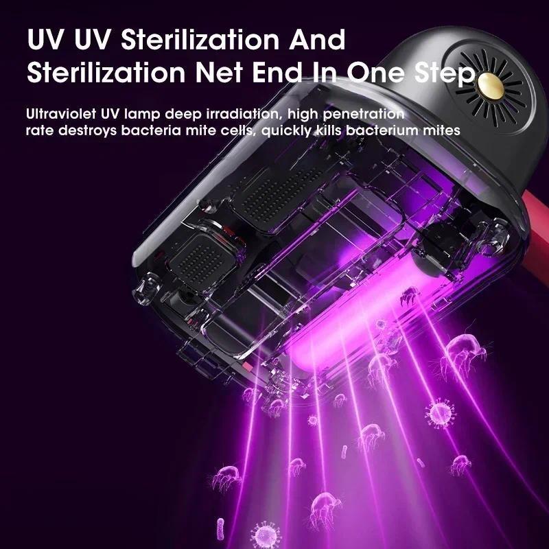 10000Па Бытовой ручной пылесос Матрасы Диваны Оборудование для чистки Беспроводной Портативный Пылесос Удалитель клещей