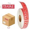 120pcs/roll Fragile Label Stickers Handle With Care Thank You Warning Signs Tags