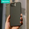 Для iPhone 16e Чехол Nillkin Синтетическое Волокно Pro Магнитный PC+TPU Противоударный Бампер Чехол Для iPhone 16E