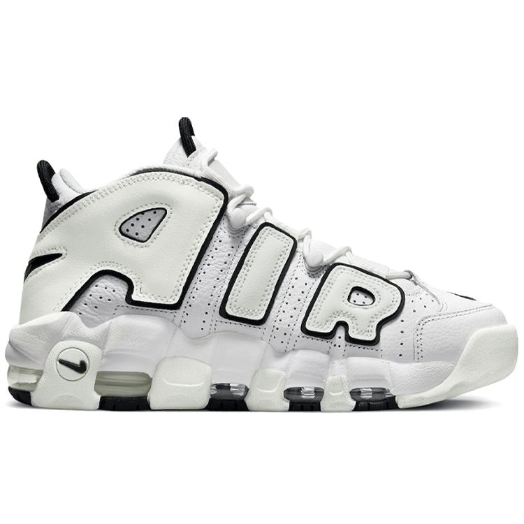 Nike Белые черные женские кроссовки Air More Uptempo DO6718-100